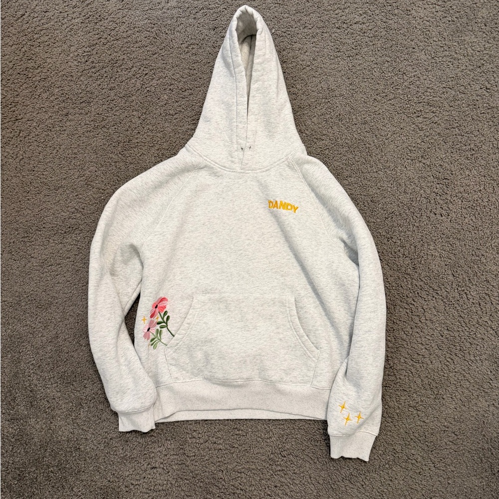 DANDY "Gift Giving" Oversized Lux Hoodie in Heather Gray